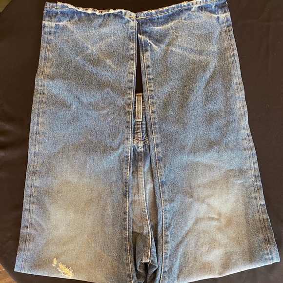 NWT Acne Studios Lite Wash Distressed Denim Jeans - Picture 5 of 5